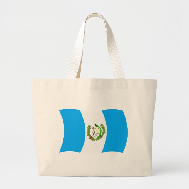 Guatemala Flag Tote Bag (Front)