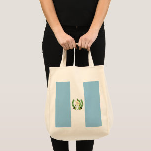 Guatemala flag tote bag