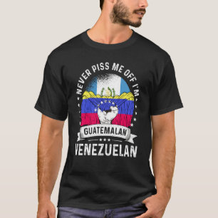 Guatemala Flag Venezuela Grown Humor Citizen Pride T-Shirt