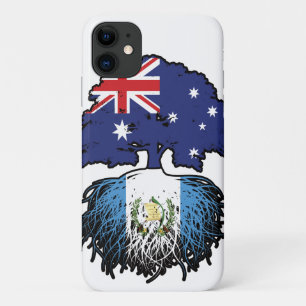 Guatemala Guatemalan Australian Australia Tree iPhone 11 Case