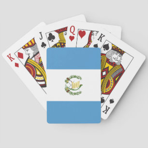 Guatemala (Guatemalan) Flag Playing Cards