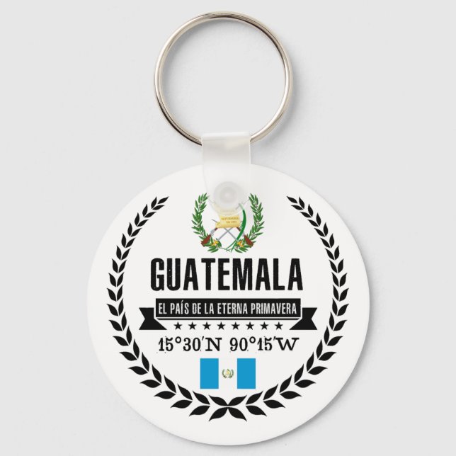 Guatemala Keychain (Front)