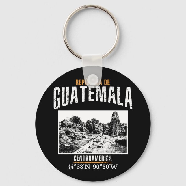 Guatemala Keychain (Front)