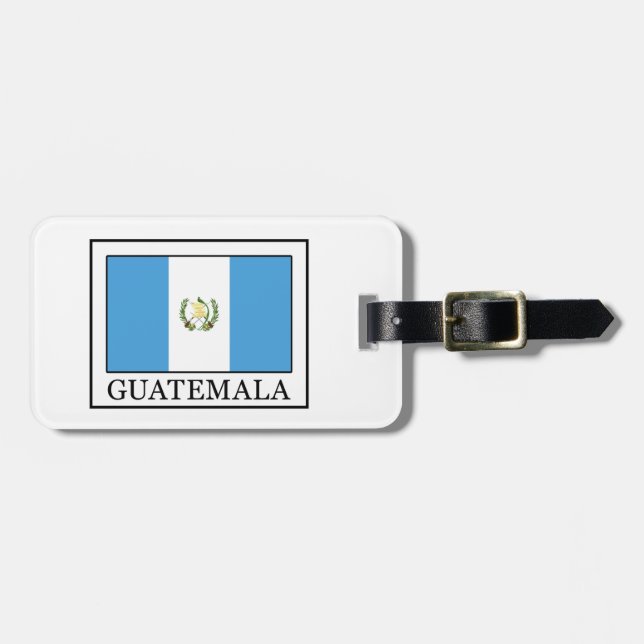 Guatemala Luggage Tag (Front Horizontal)