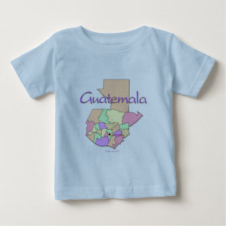 Guatemala Map Baby T-Shirt