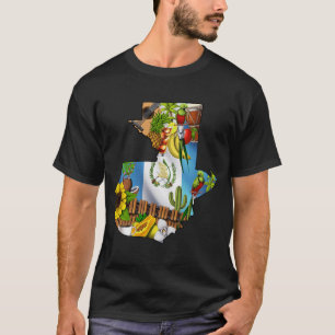Guatemala Map T-Shirt