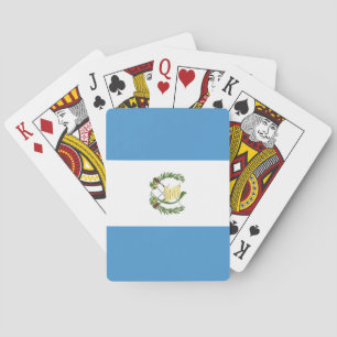 Guatemala National World Flag Playing Cards