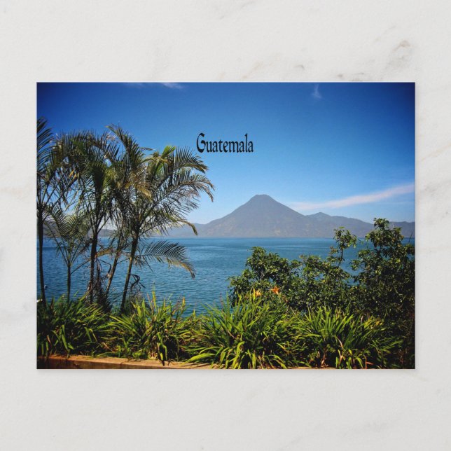 Guatemala, Nature's Beautiful Landscape Postcard (Front)