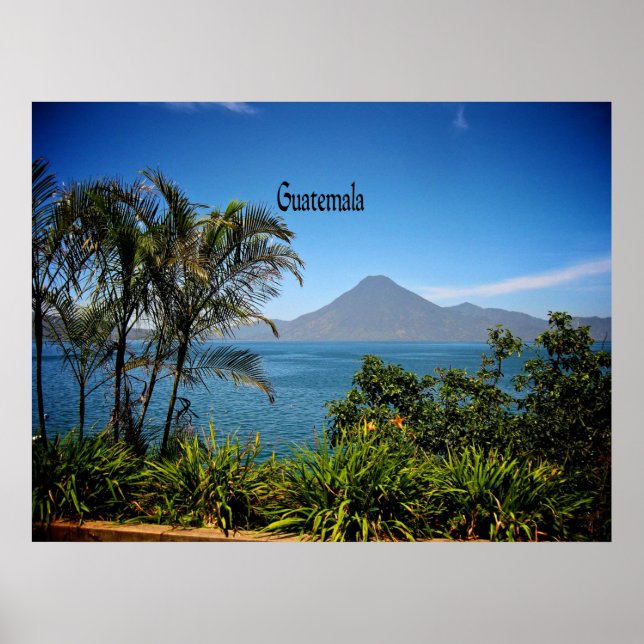 Guatemala, Nature's Beautiful Landscape Poster (Front)