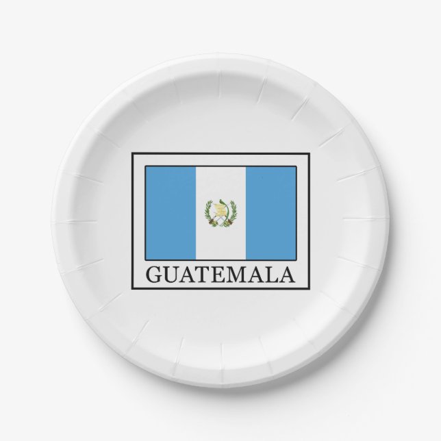 Guatemala Paper Plate (Front)