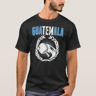 Guatemala Ping Pong Guatemalan Table Tennis Suppo T-Shirt