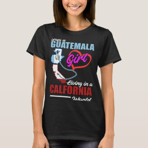Guatemala Proud Hispanic Guate Flag Guatemalan Cha T-Shirt