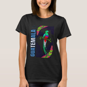 Guatemala Quetzal Bird Guatemalan Pride Chapin & H T-Shirt