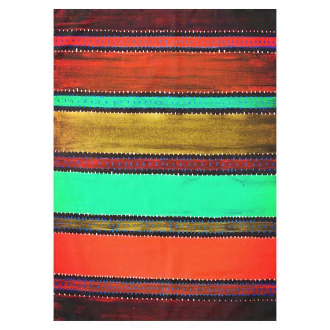 Guatemala Rainbow Tablecloth (Front)