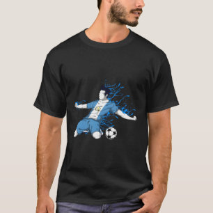 Guatemala Soccer Guatemalan National Flag Football T-Shirt