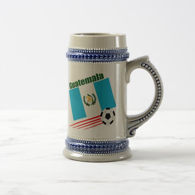 Guatemala Soccer Team Beer Stein (Right)