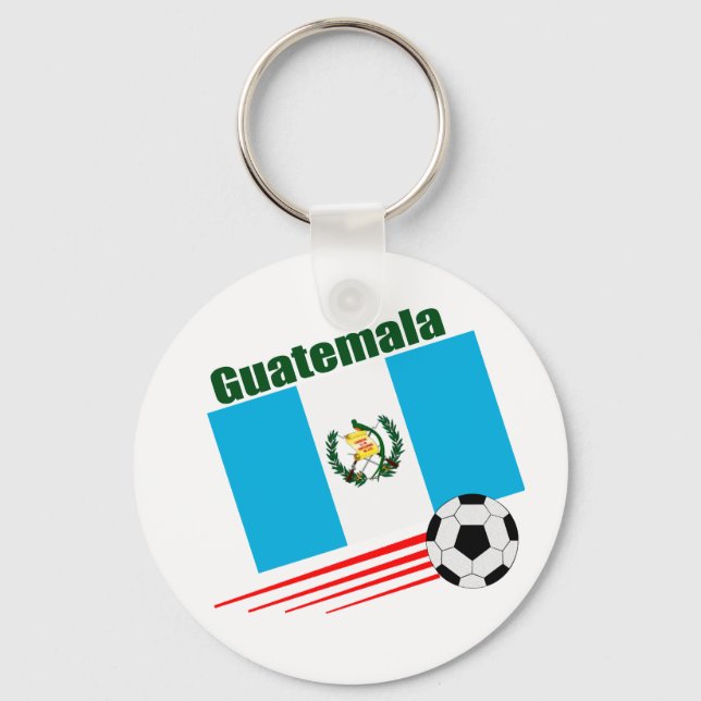 Guatemala Soccer Team Keychain (Front)