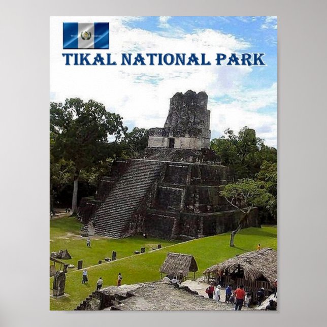 Guatemala - Tikal - National Park - Poster (Front)