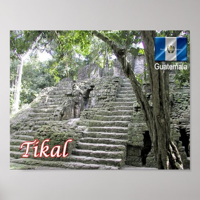 Guatemala - Tikal - Poster (Front)