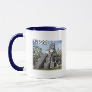 Guatemala Tikal Ruins Temple Mug