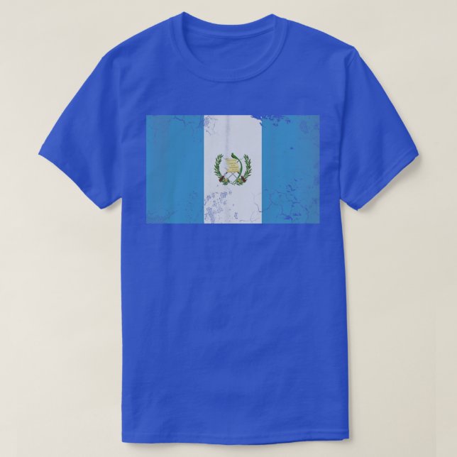 Guatemala Vintage Flag Retro Fade T-Shirt (Design Front)