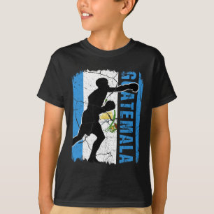 Guatemalan Boxing Team Guatemala Flag Boxing Glove T-Shirt