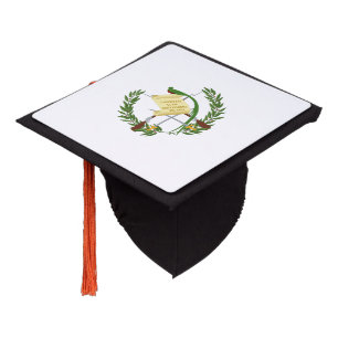 Guatemalan coat of arms graduation cap topper
