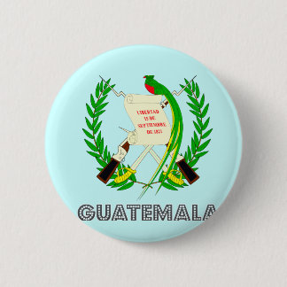 Guatemalan Emblem 2 Inch Round Button