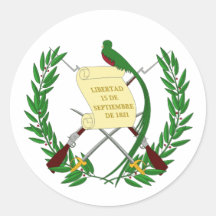 Guatemalan Flag Sticker
