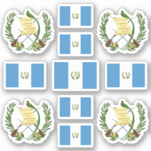 Guatemalan state symbols / coat of arms and flag