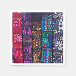 Guatemalan textile designs napkin