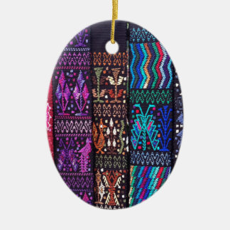 Guatemala's beautiful design ceramic ornament