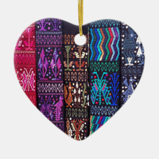 Guatemala's beautiful design ceramic ornament