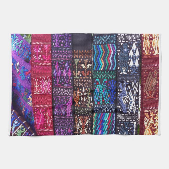 Guatemala's beautiful design kitchen towel (Horizontal)