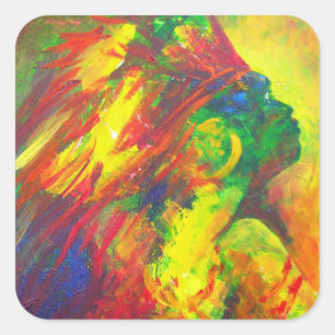 Guatiguana the Taino 2011 Square Sticker