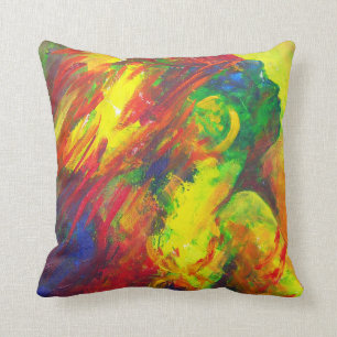 Guatiguana the Taino 2011 Throw Pillow