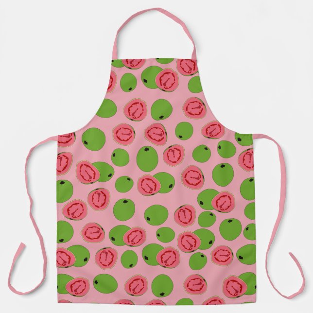 Guava Fruit Pattern   Apron (Front)