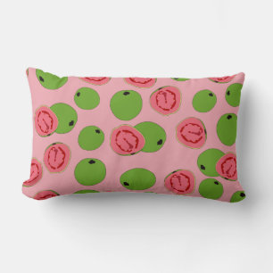 Guava Fruit Pattern   Lumbar Pillow