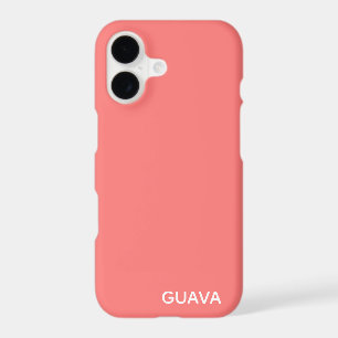Guava pink color name