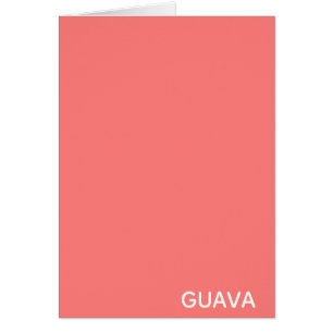 Guava pink color name