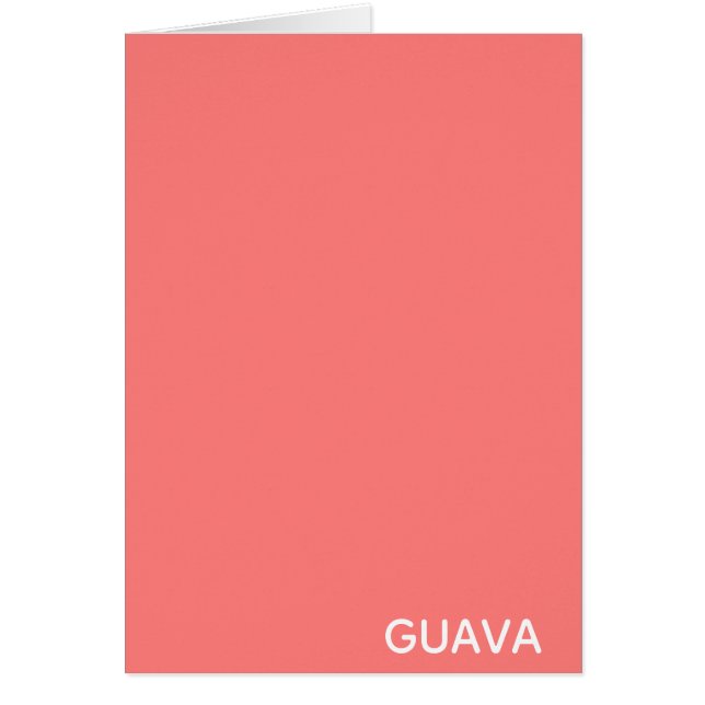 Guava pink colour name (Front)