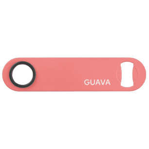 Guava pink colour name bar key