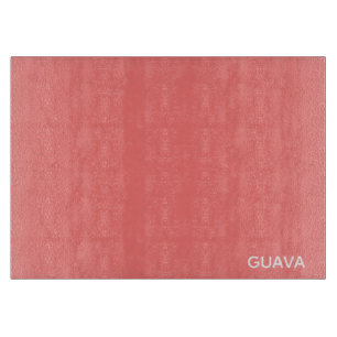 Guava pink colour name cutting board