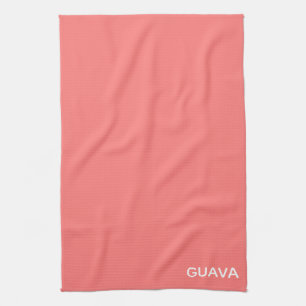 Guava pink colour name kitchen towel