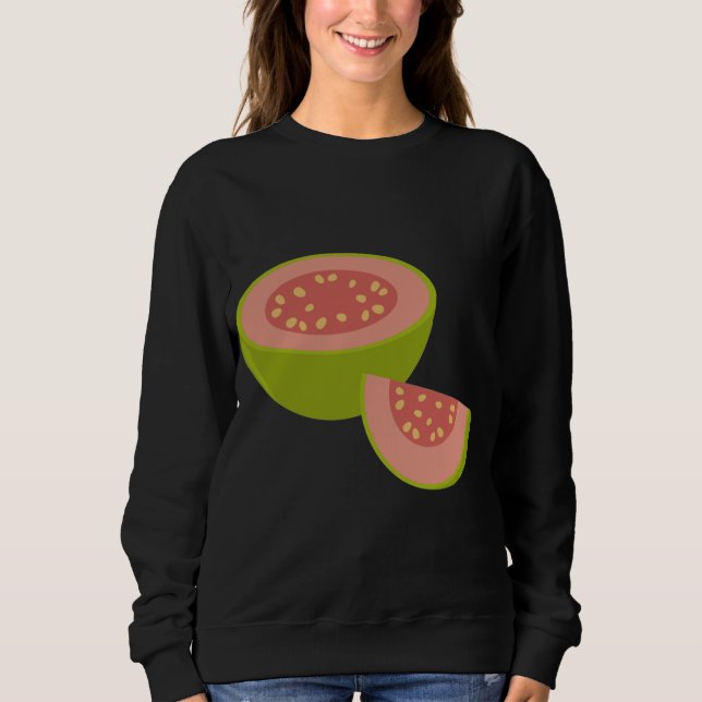 Guava Summer Fruit Sweatshirt (Front)