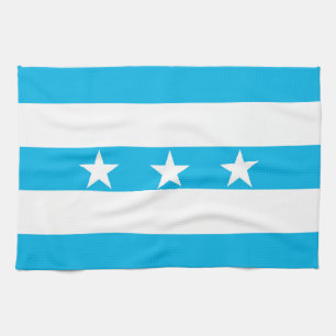 Guayaquil city flag Ecuador symbol Kitchen Towel