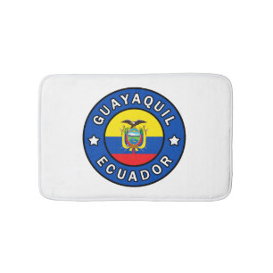 Guayaquil Ecuador Bath Mat