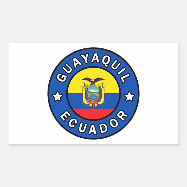 Guayaquil Ecuador Sticker (Front)