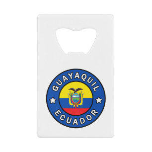 Guayaquil Ecuador Wallet Bottle Opener