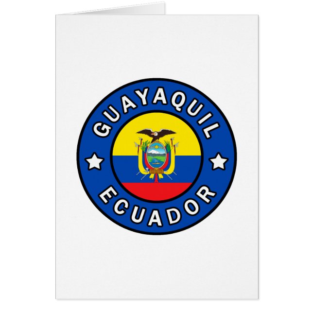 Guayaquil Équateur (Devant)